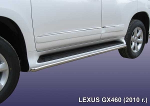 LEXUS GX-460 (2010) -Защита штатного порога d42